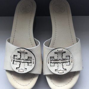 Tory Burch Patti Platform Wedge Slides, size 6